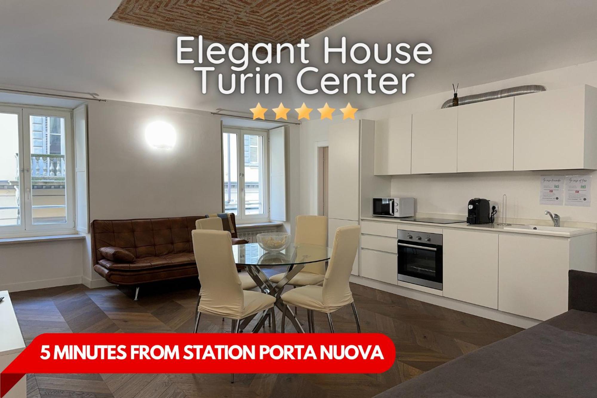 شقة 5 Min Porta Nuova, In The Centre Of تورينو المظهر الخارجي الصورة
